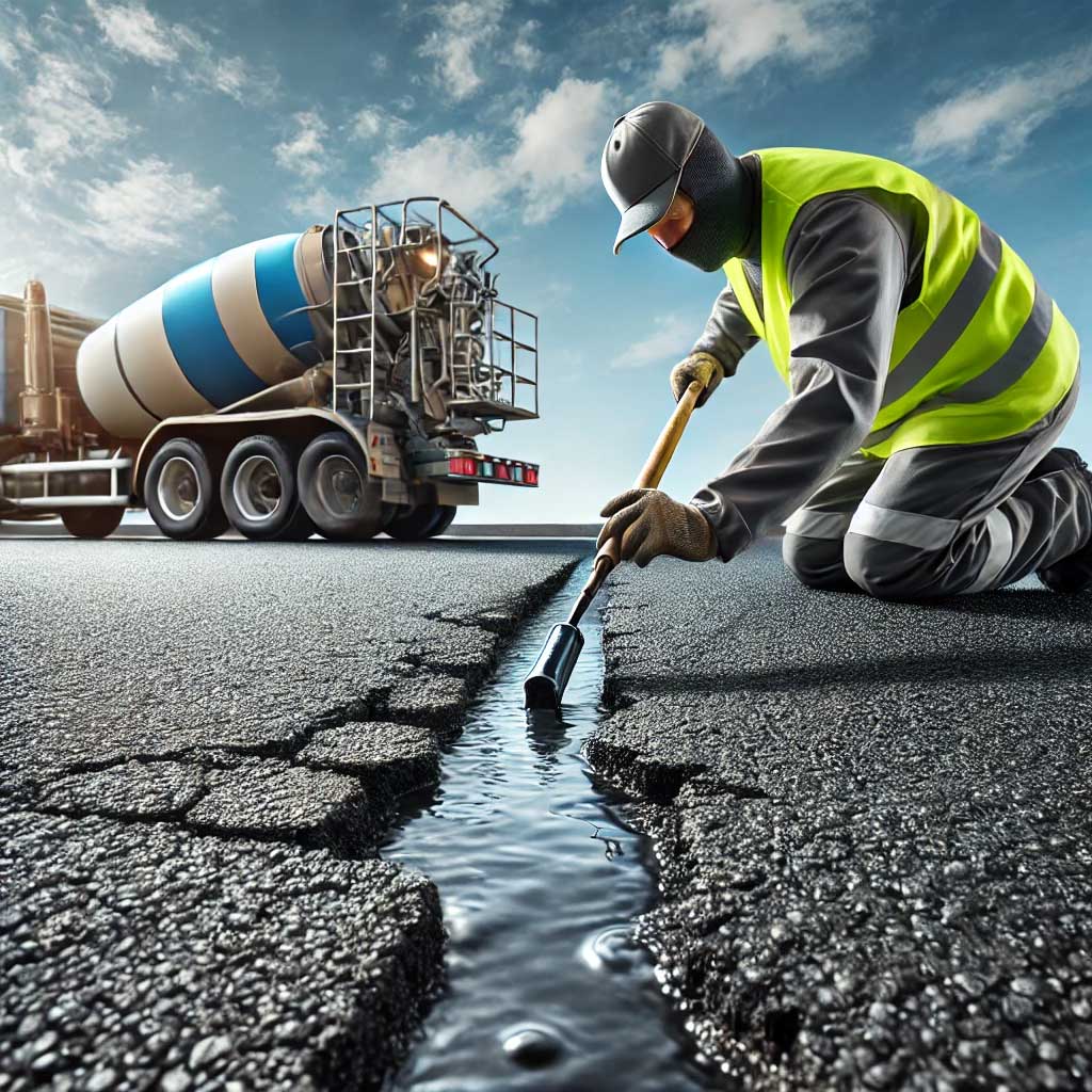 Asphalt Crack Filling