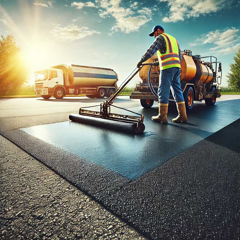 Asphalt Sealcoating