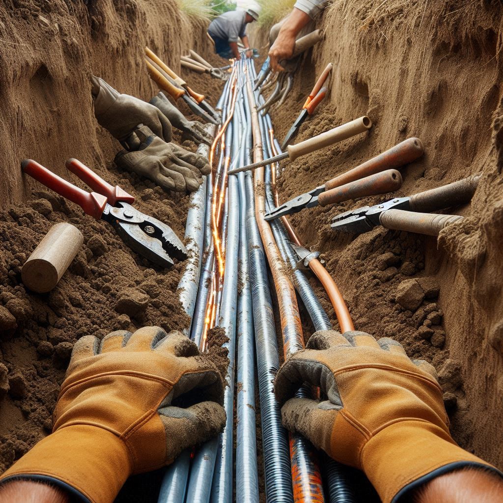 utility trenching contractor monterey county