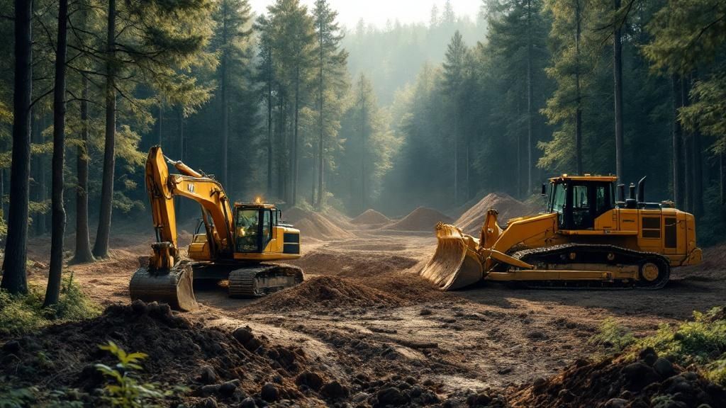 Excavation Land Clearing Your Ultimate Guide | Coastal Pipeline Inc