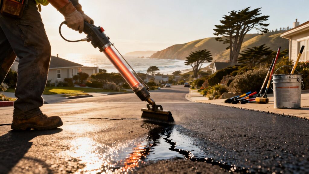 Cost-Effective Asphalt Repair in Monterey County | Coastal Pipeline Inc