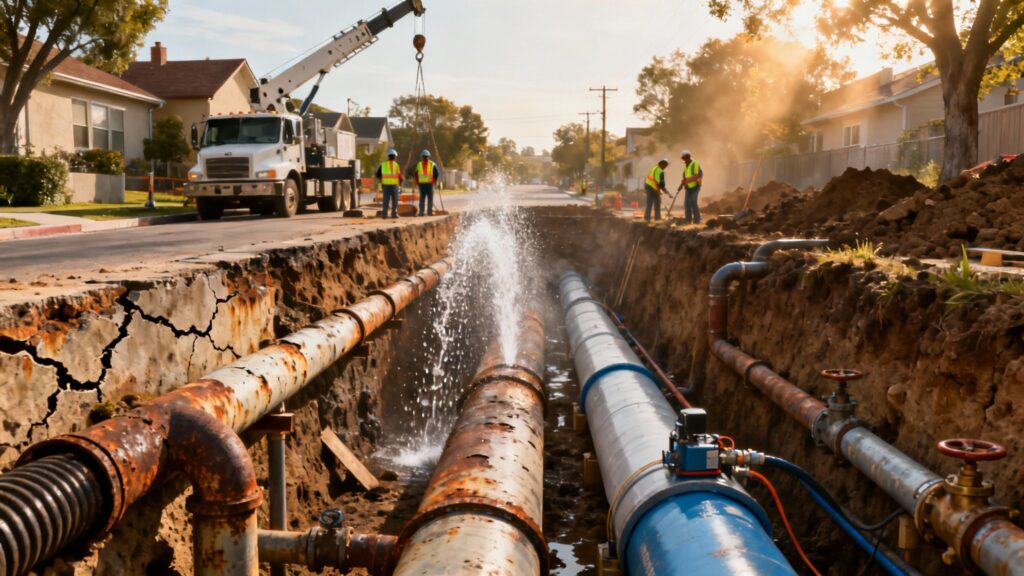 Beneath the Surface: How Aging Sewer, Water, and Gas Lines Are Driving a Cons... | Coastal Pipeline Inc