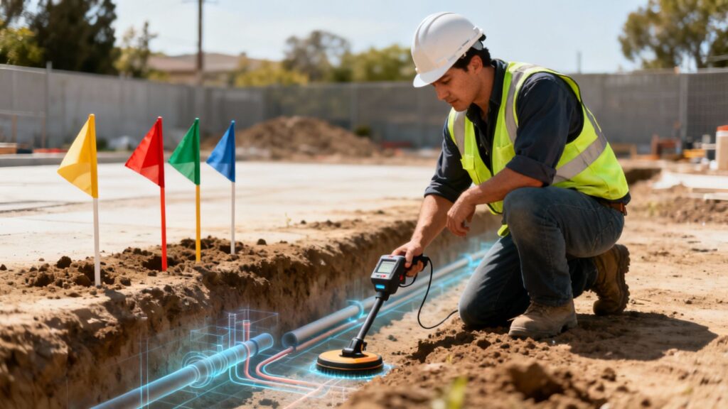 How to Locate Underground Utilities: A Contractor’s Guide | Coastal Pipeline Inc