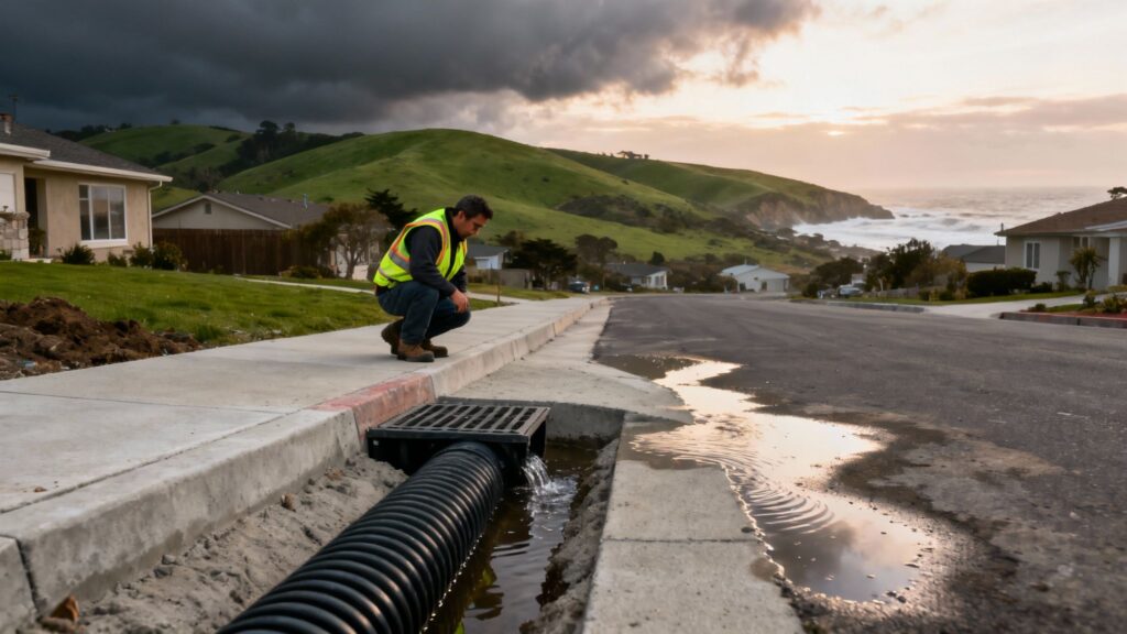 Preparing for Heavy Rain: Storm Drain and Utility Upgrades Central Coast Prop... | Coastal Pipeline Inc
