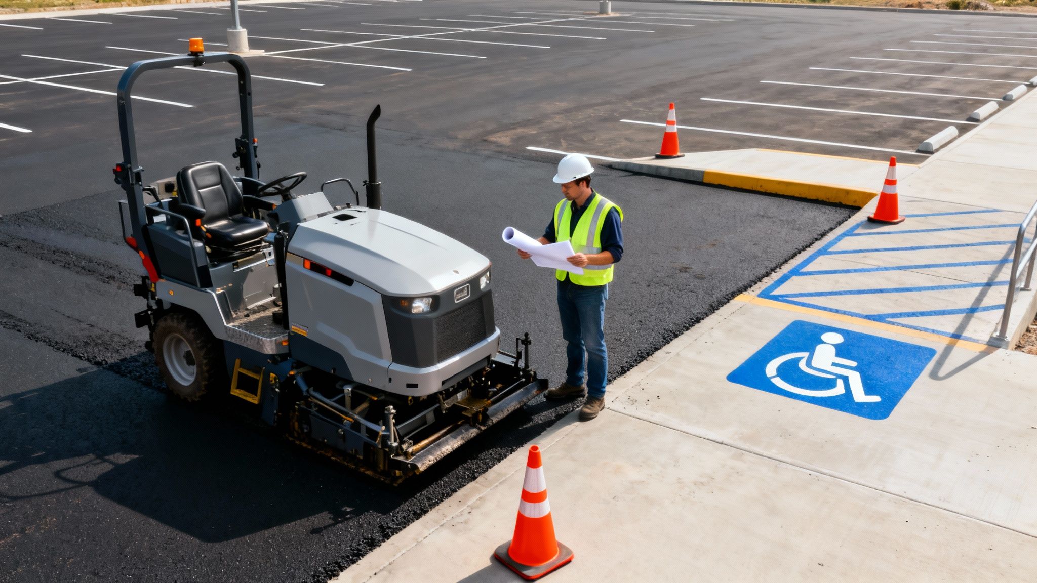 How to Hire the Right Parking Lot Paving Contractor | Coastal Pipeline Inc