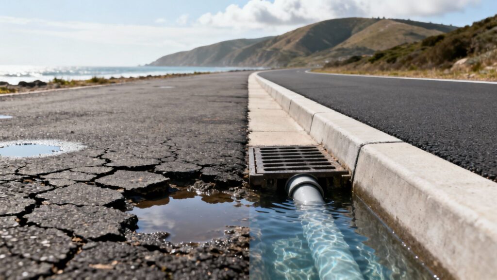 Avoid Storm Damage: Paving Advice for the Central Coast | Coastal Pipeline Inc