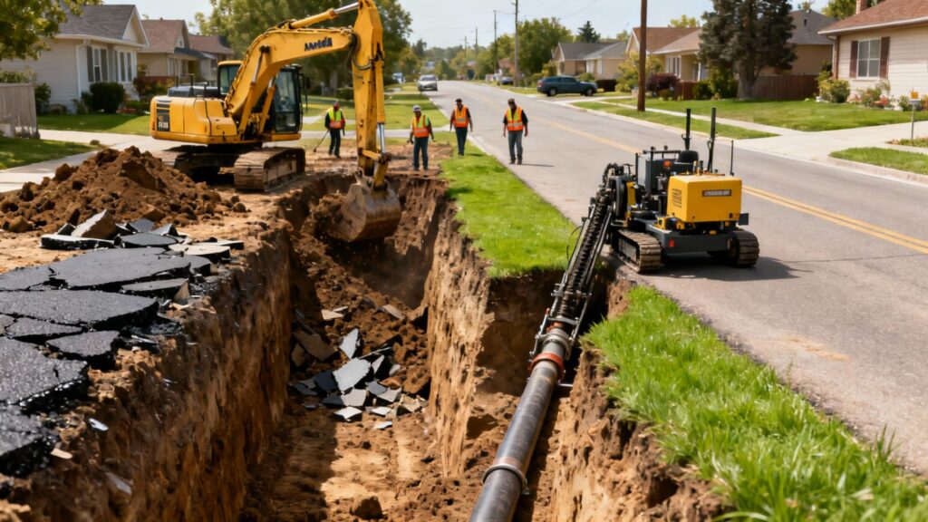 Trenchless vs Open Cut: What Contractors Don’t Tell You — An Essential Guide | Coastal Pipeline Inc