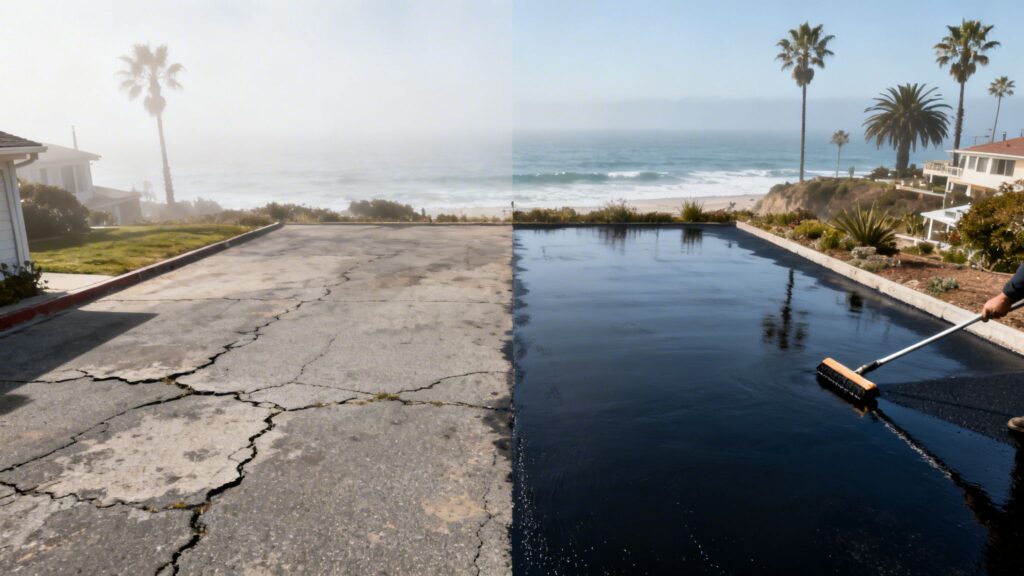 Capitola Sealcoating: Does Sealcoating Actually Protect Asphalt in Capitola, CA? | Coastal Pipeline Inc