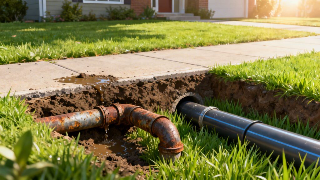 Do I Need to Replace My Old Water Main Before It Breaks? | Coastal Pipeline Inc