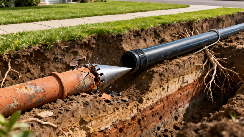 Is Trenchless Pipe Bursting Just a Temporary Fix? | Coastal Pipeline Inc