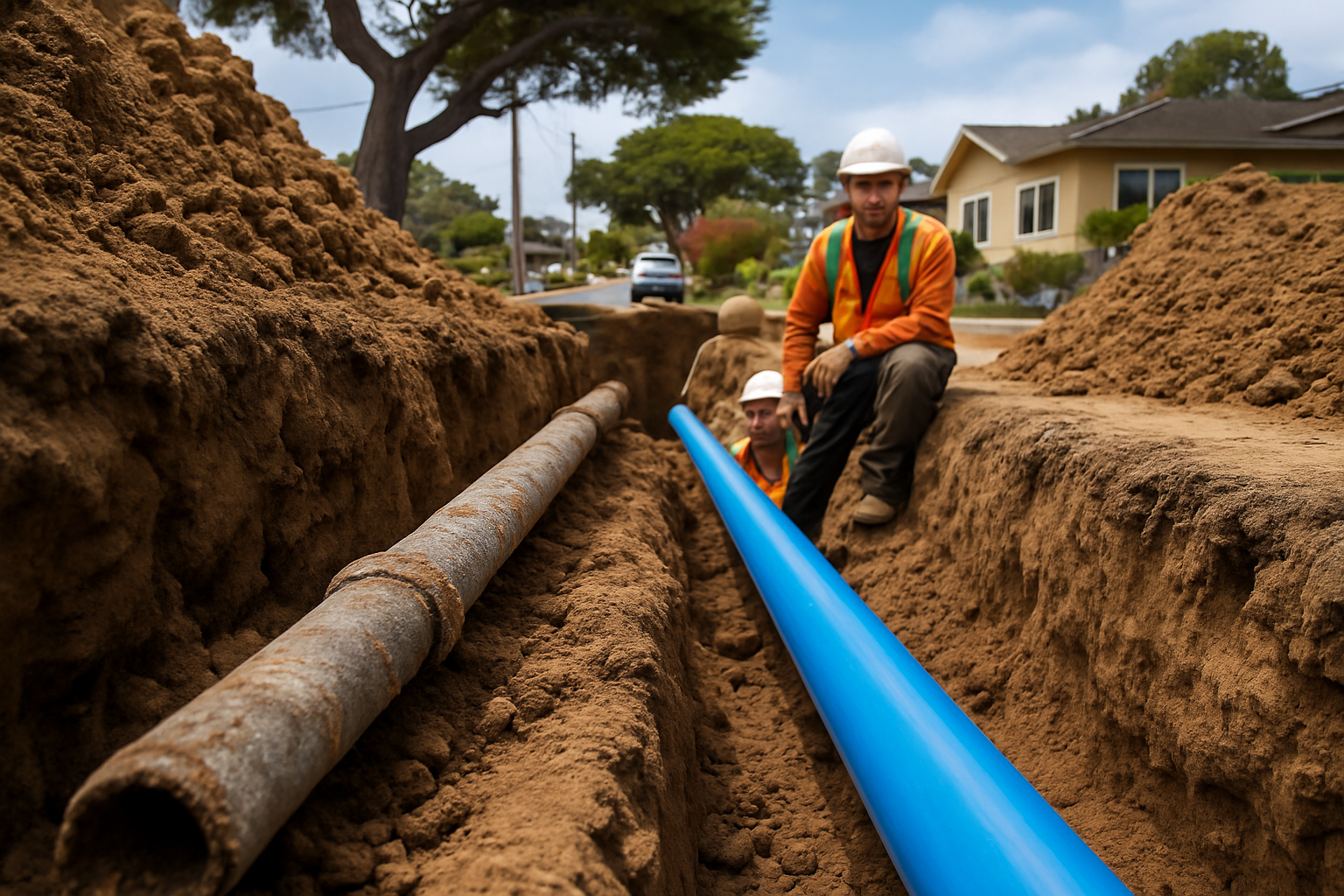 When a Water Line Repair Turns Into a Full Replacement